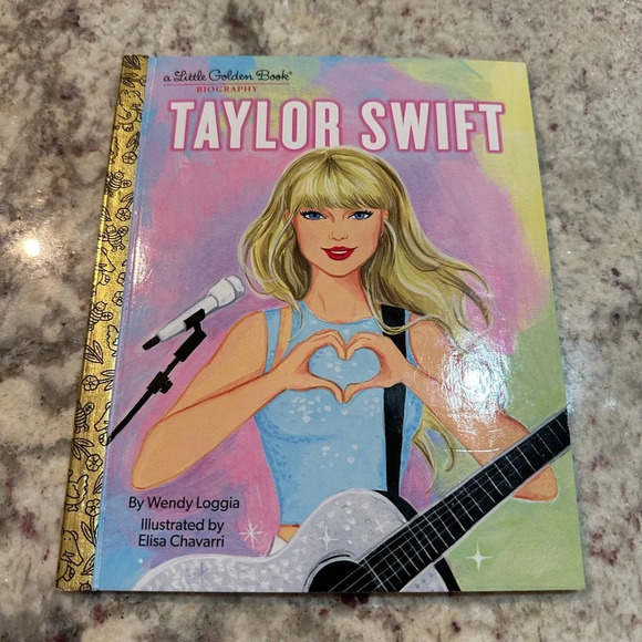 Taylor Swift Little Golden Book Biography Collectible Hardcover 2023 Edition - Picture 2 of 7